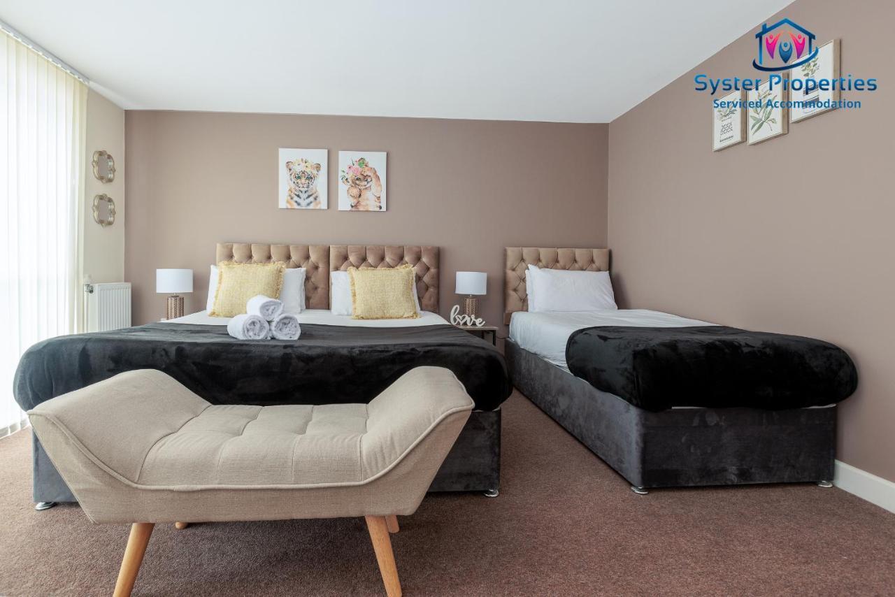 Syster Properties Serviced Accommodation Leicester 5 Bedroom House Glen View Exterior photo
