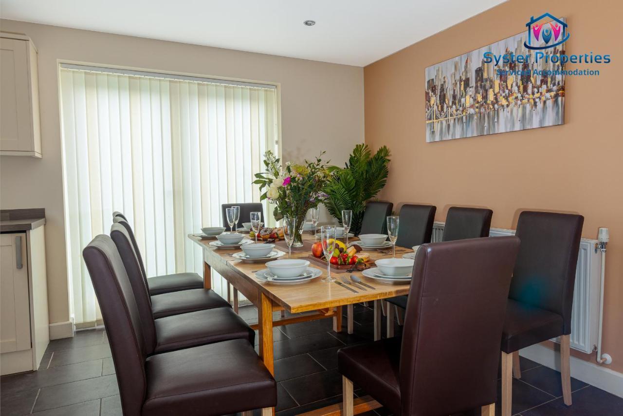 Syster Properties Serviced Accommodation Leicester 5 Bedroom House Glen View Exterior photo